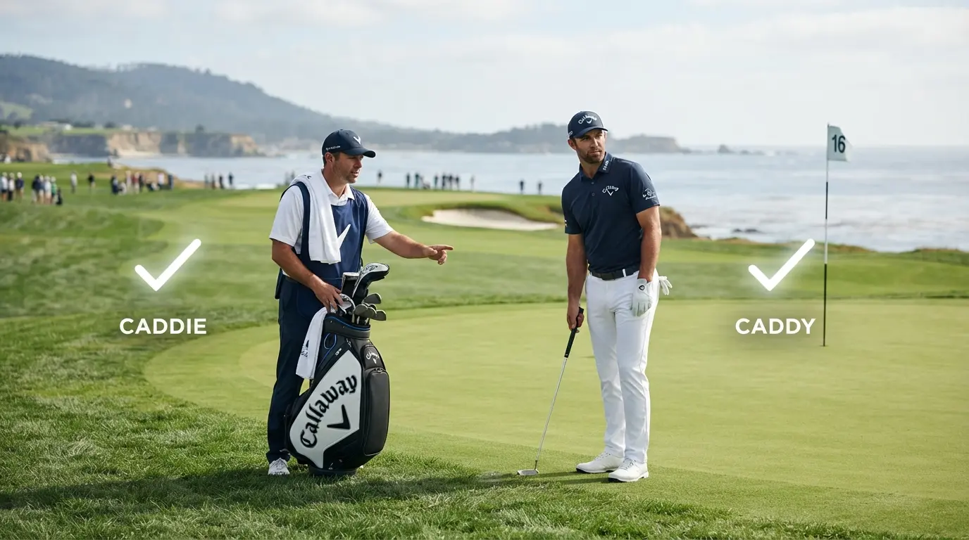 Caddy vs Caddie in Golf