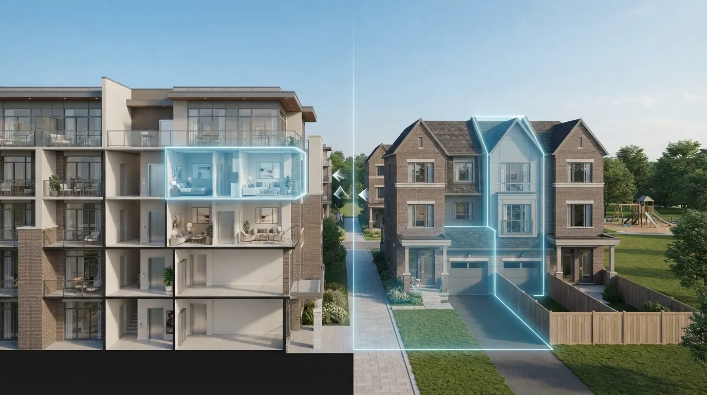 Condo vs. Townhouse: Ownership Differences