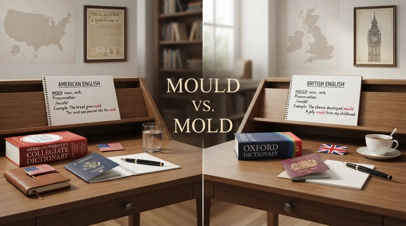 Mould vs. Mold in American and British English