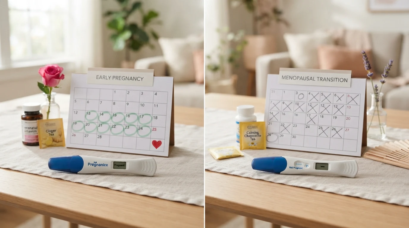 What Does Pregnant or Menopause Mean