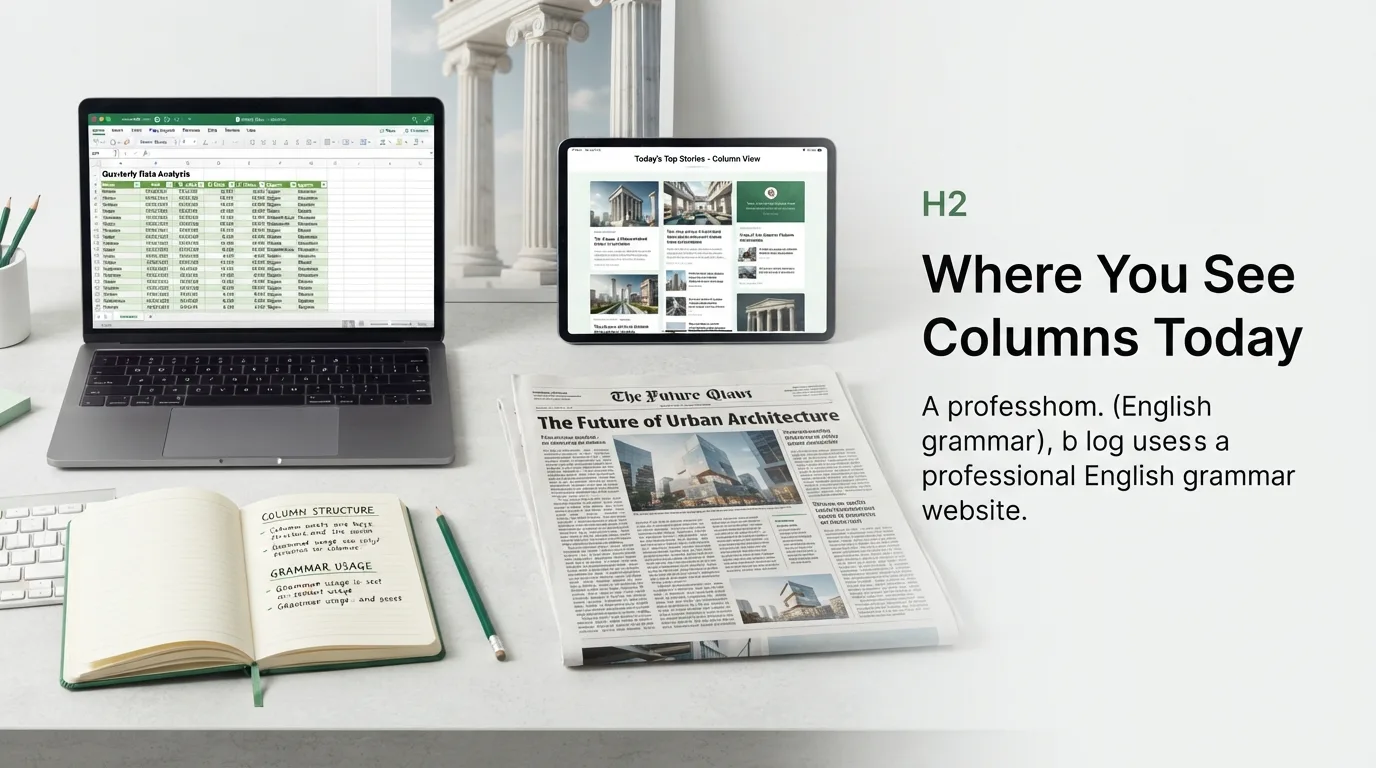 Where You See Columns Today