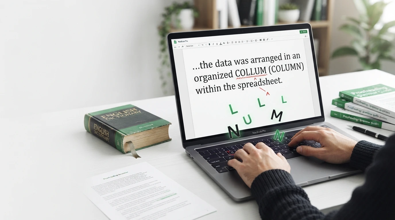 Why People Write "Collum"