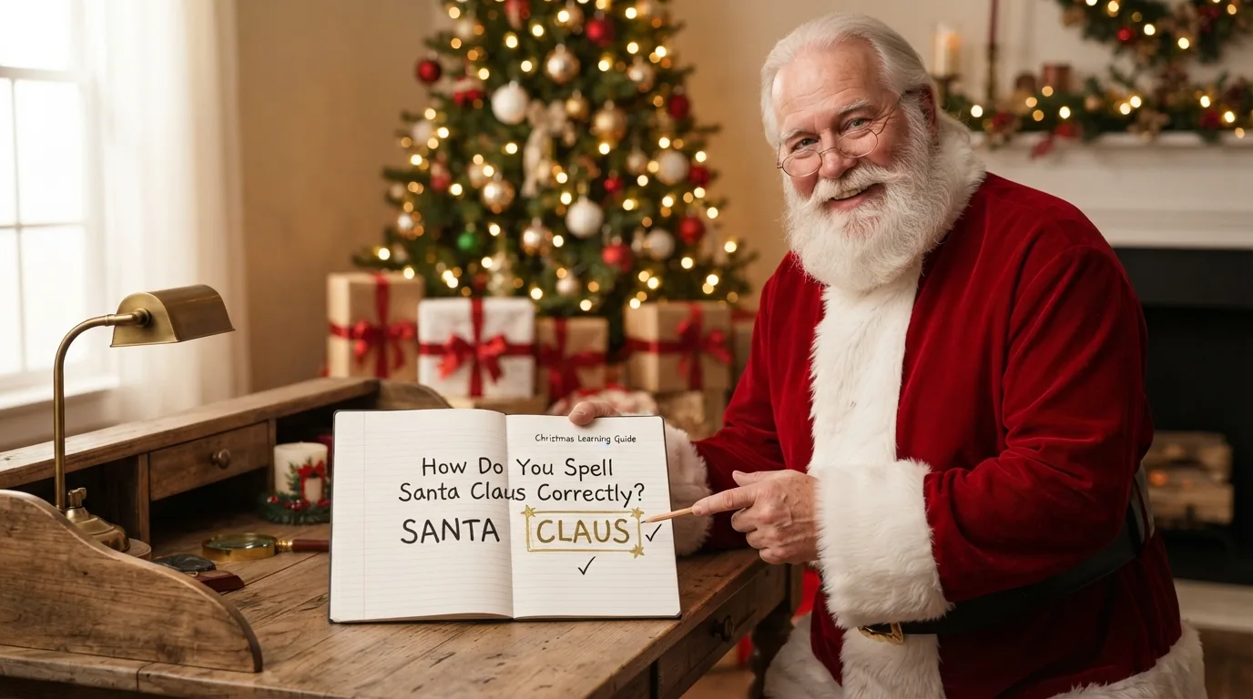 How Do You Spell Santa Claus Correctly