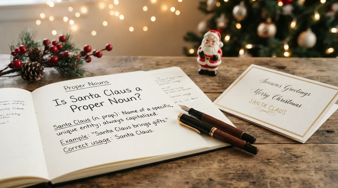 Is Santa Claus a Proper Noun