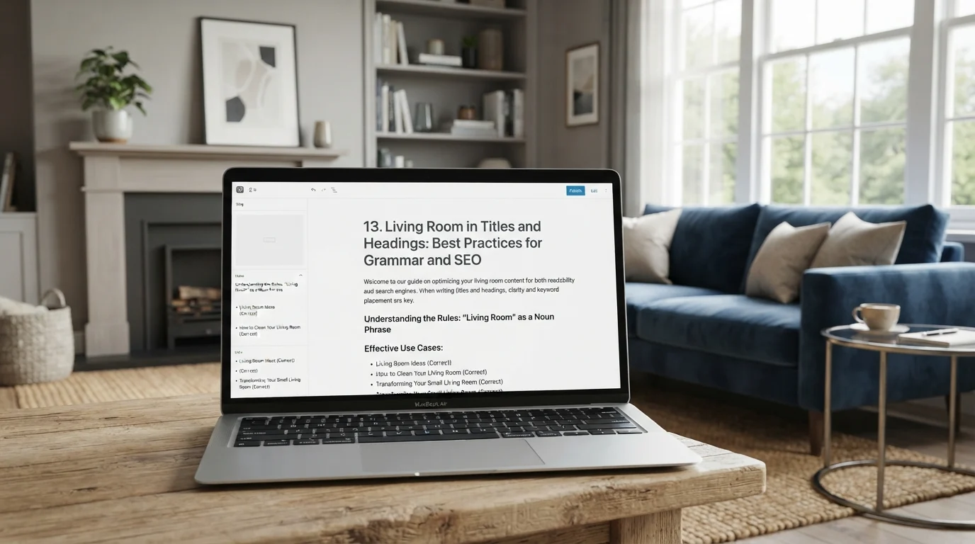 Living Room in Titles and Headings