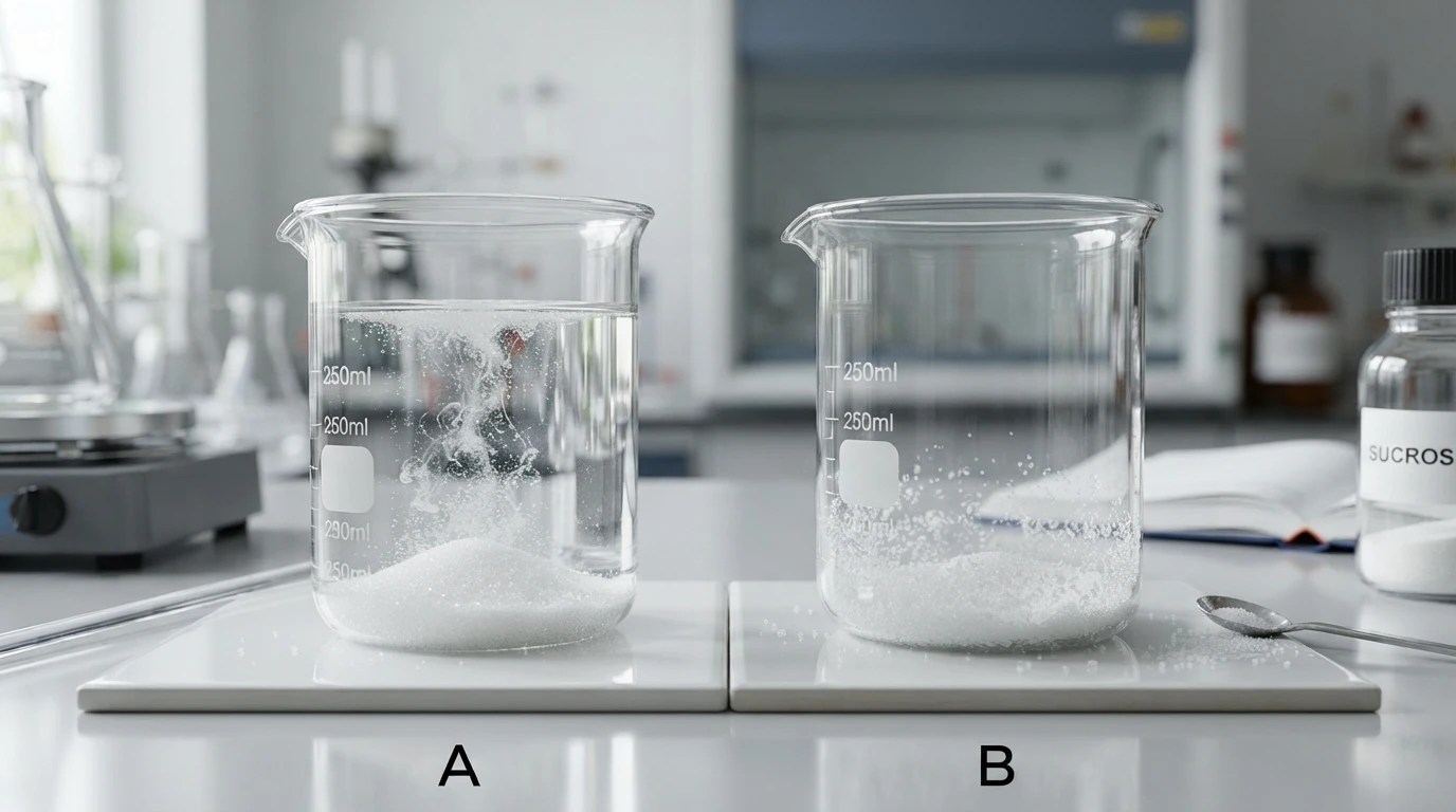 Solubility Does Not Mean Something Disappears