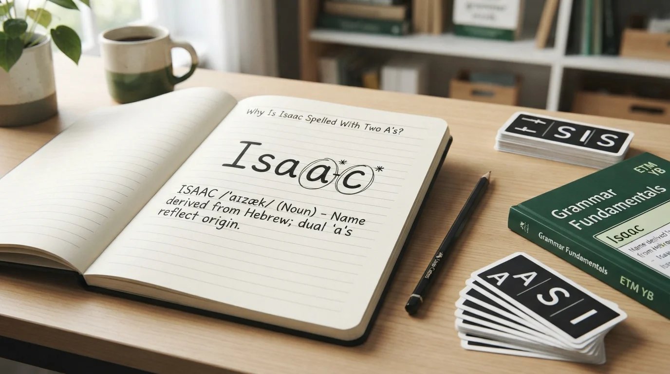 Why Is Isaac Spelled With Two A's