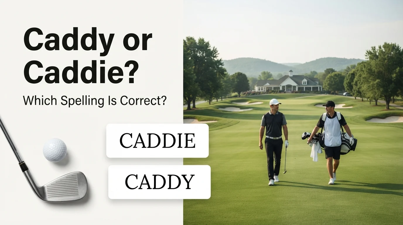 Caddy or Caddie