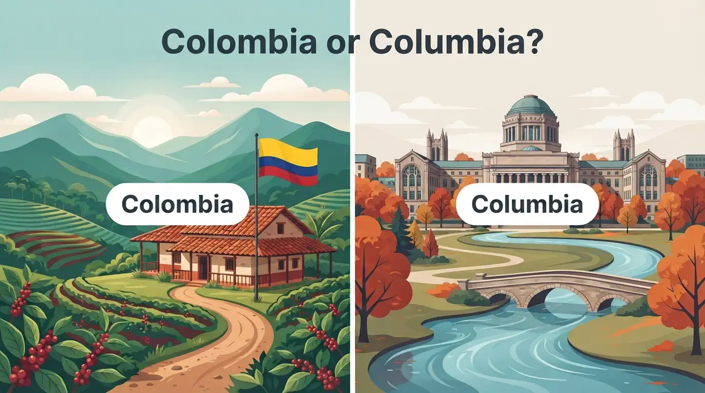 Colombia or Columbia