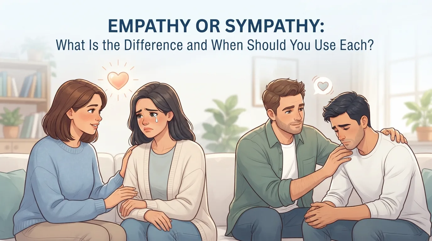 Empathy or Sympathy