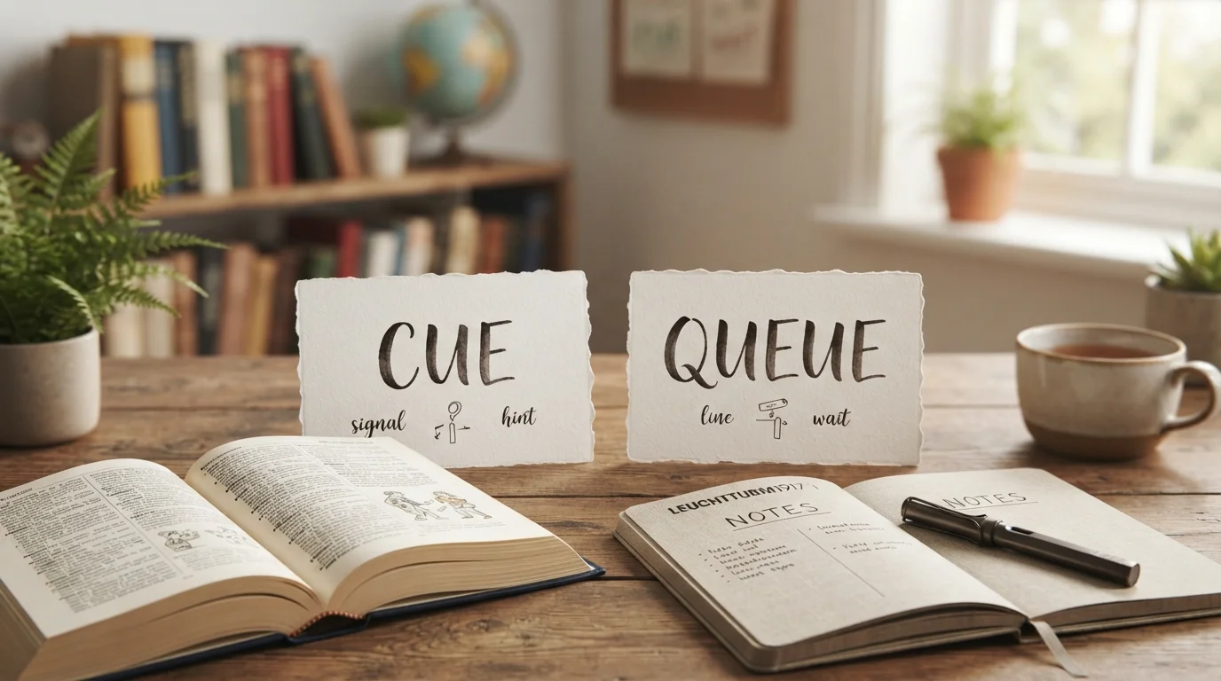 Que or Cue