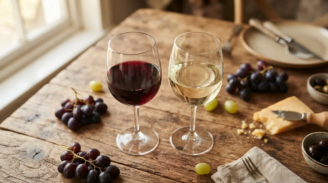 Red or White Wine: