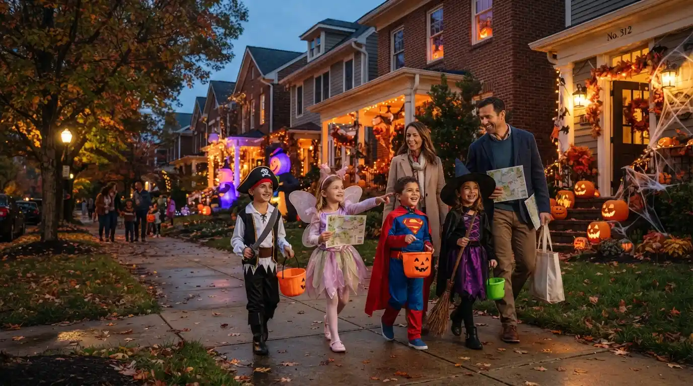 Trick or Treat Map